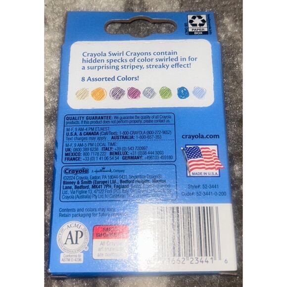 Crayola Crayon Sets (4) Retro Colors, Swirl, Scented, Patel (NEW) - Picture 5 of 9